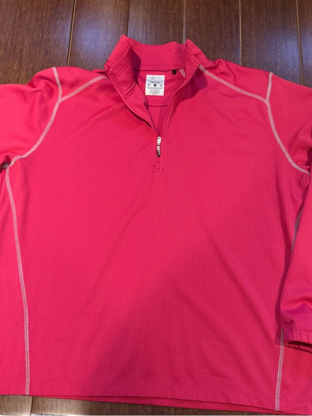 Matix Women's Quarter-Zip Pullover in Bright Coral Pink
